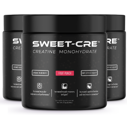 3 Pack SweetCre - Creatine Monohydrate Subscription
