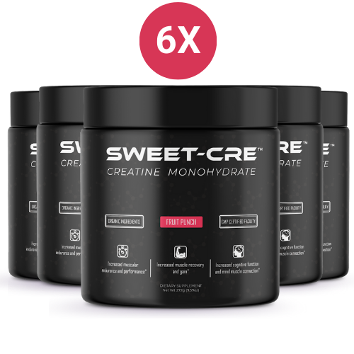 6 Pack Sweet Cre Creatine Monohydrate Sweet Cre 6629