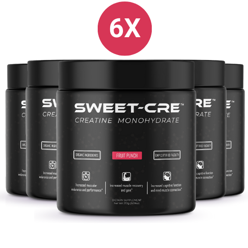 6 Pack Sweet Cre - Creatine Monohydrate