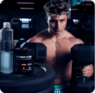 Increased muscle gain from creatine monohydrate