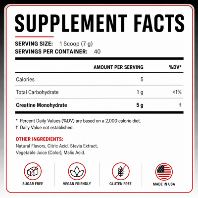 Sweet Cre - Creatine Monohydrate
