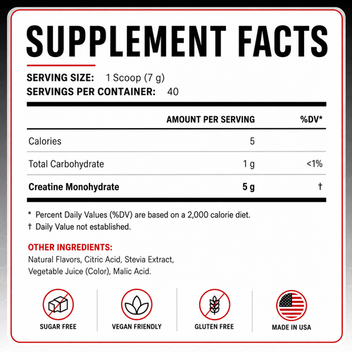 Sweet Cre - Creatine Monohydrate