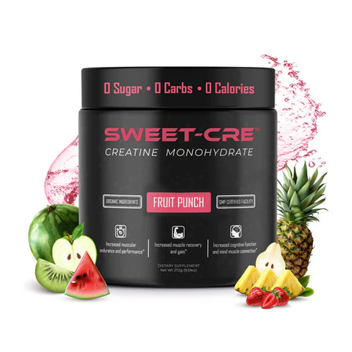 Sweet-Cre fruit punch creatine monohydrate powder 5g per serving