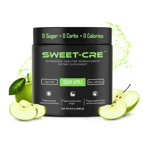Sweet-Cre sour apple creatine monohydrate powder